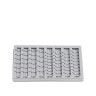 Tabuleiro Classificador Moedas Plstico Q-Connect Cinzento 15.5X28.3cm