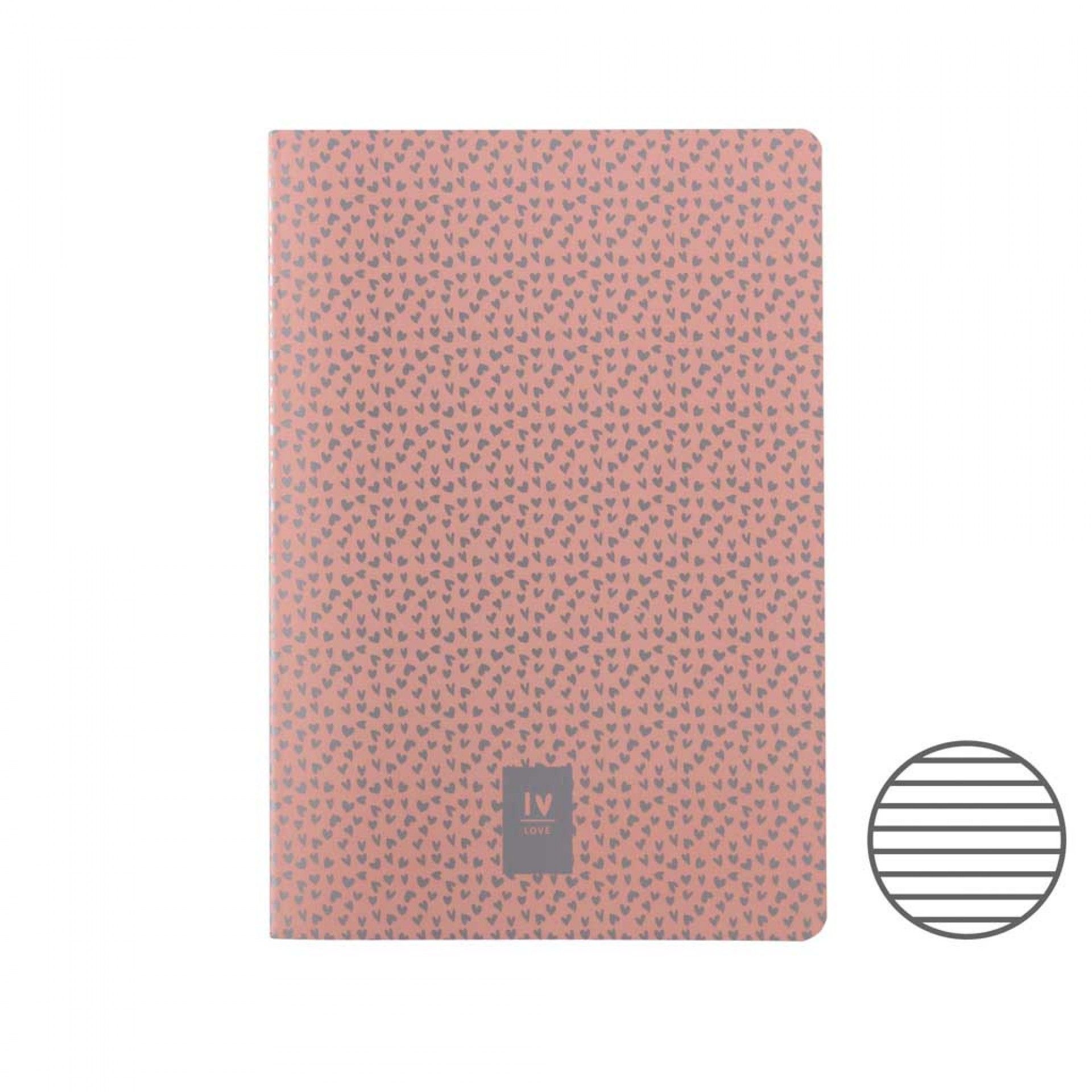 Caderno Agrafado Firmo Pautado A4 48F 90gr