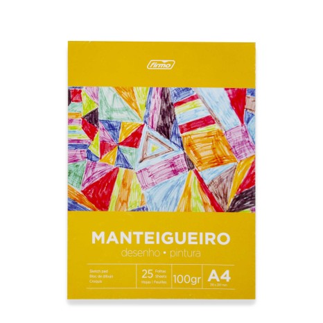 Bloco Papel Manteigueiro A4 25F 100gr - Image product