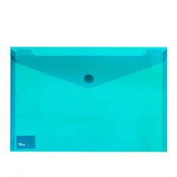 Bolsa Envelope Firmo com Velcro Verde A4