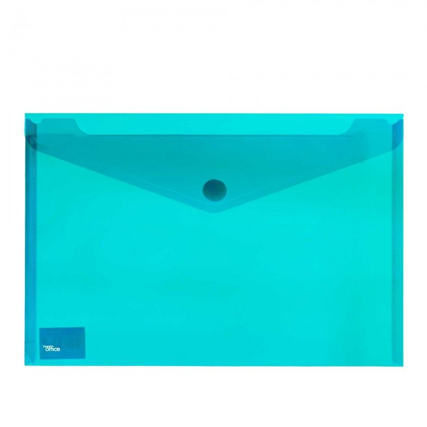 Bolsa Envelope Firmo com Velcro Verde A4