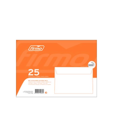 Envelope C5 Fecho Silicone 22.9X16.2cm Pack 25 - Image product