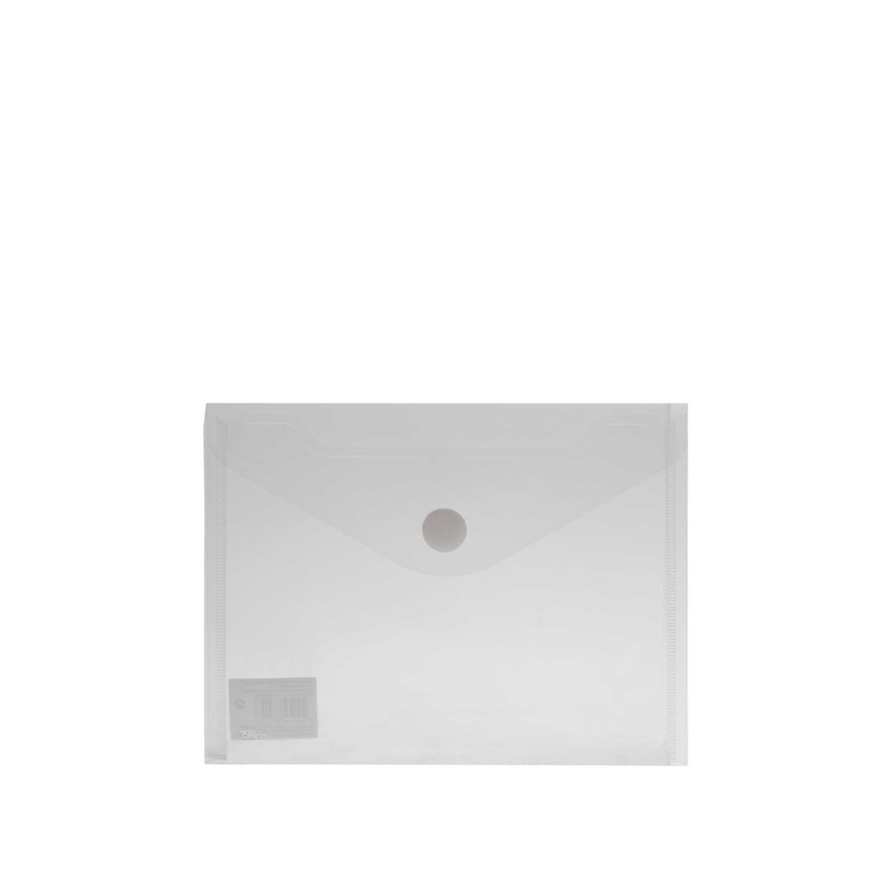 Bolsa Envelope Firmo com Velcro Transparente A5