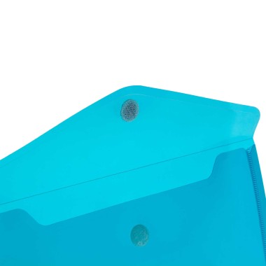 Bolsa Envelope Firmo com Velcro Transparente A5