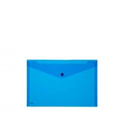 Bolsa Envelope Firmo com Velcro Azul A6