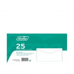Envelope DL Fecho Gomado 22X11cm Pack 25