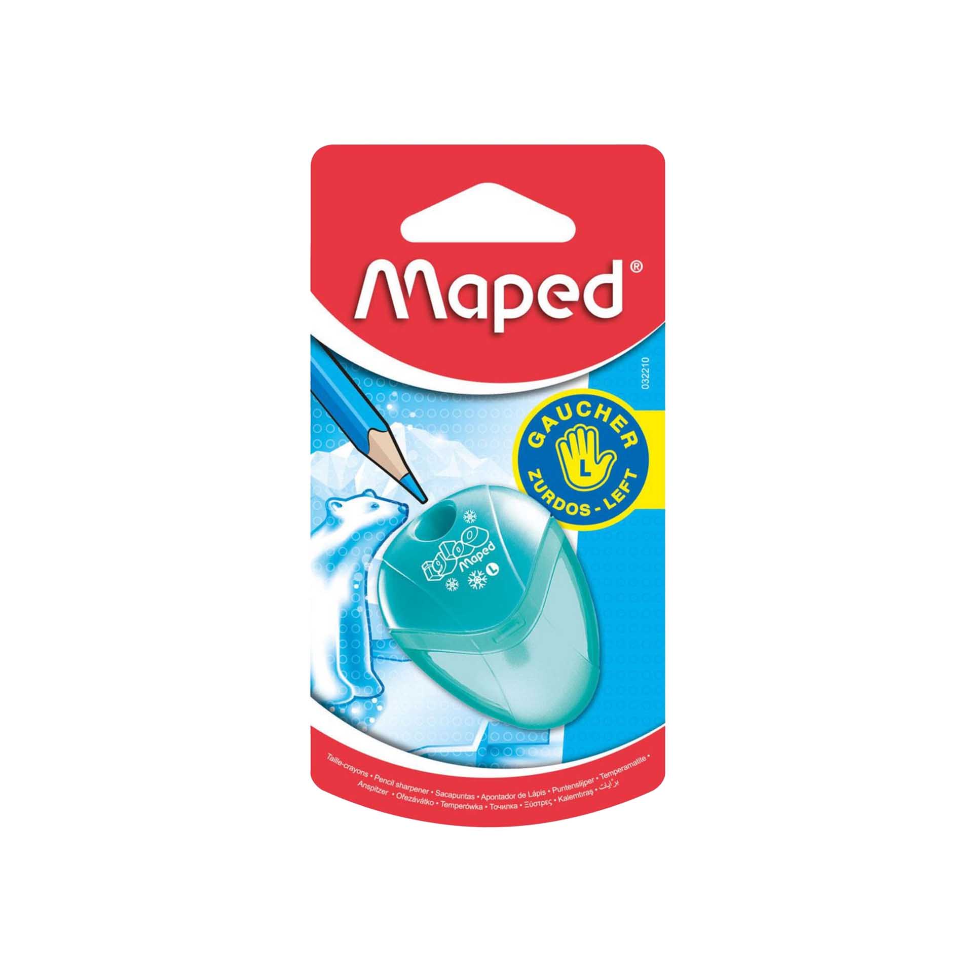 Apara Lápis Maped I-Gloo Esquerdino Blister