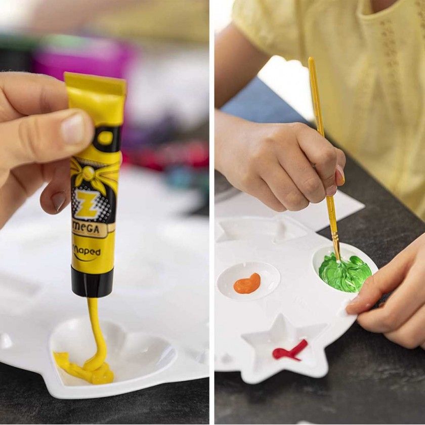 Guache Maped 12 Cores Caixa Plstica