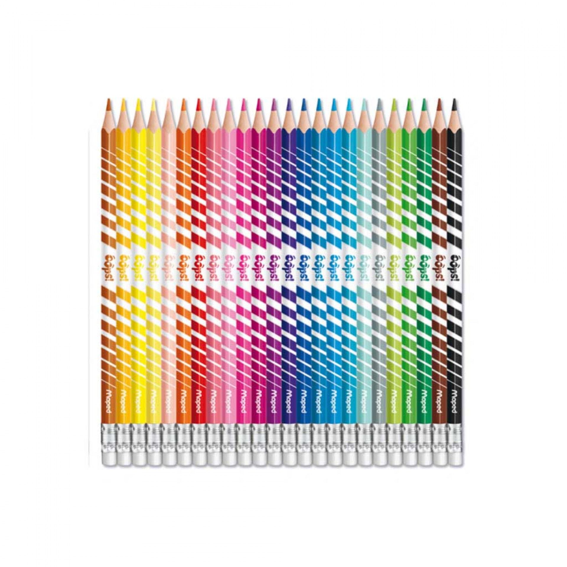 Lápis Cor Maped Apagáveis Cores 2.9mm