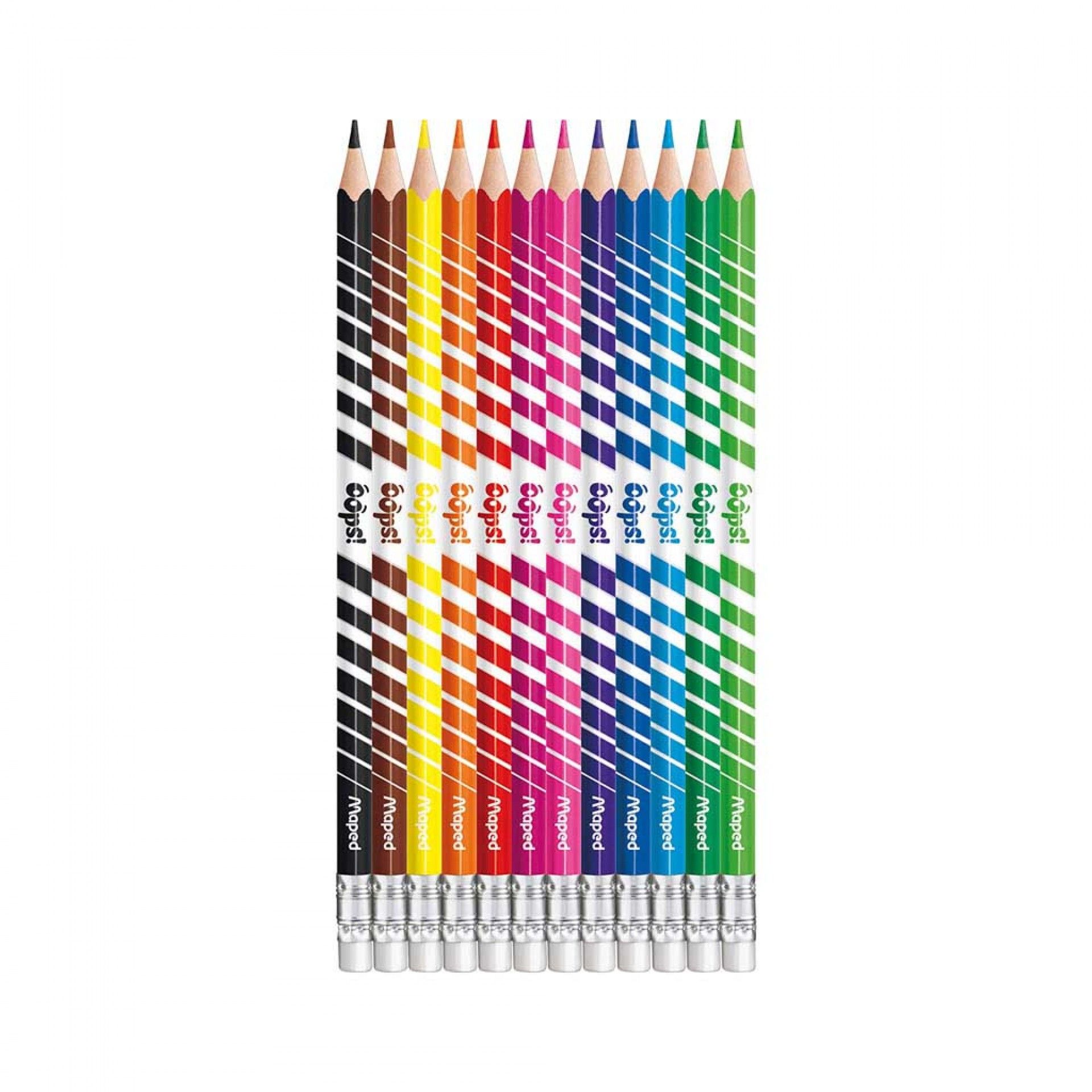 Lápis Cor Maped Apagáveis Cores 2.9mm