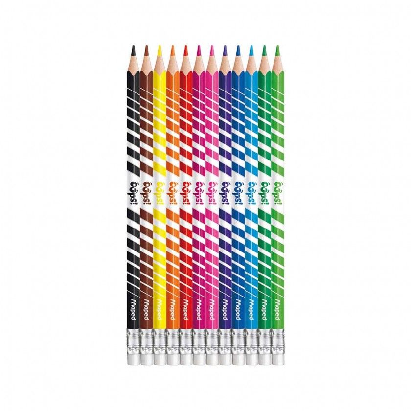 Lápis Cor Maped Apagáveis Cores 2.9mm Lápis Cor Maped Apagáveis Cores 2.9mm