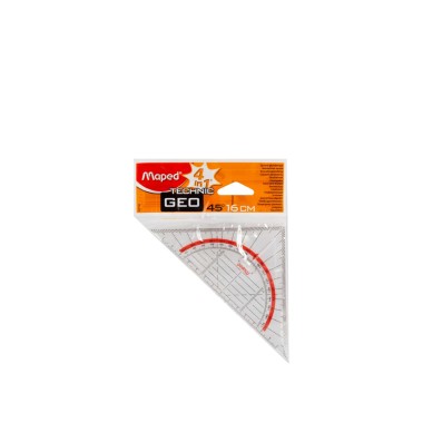 Esquadro Maped Geometrico 16cm / 45°