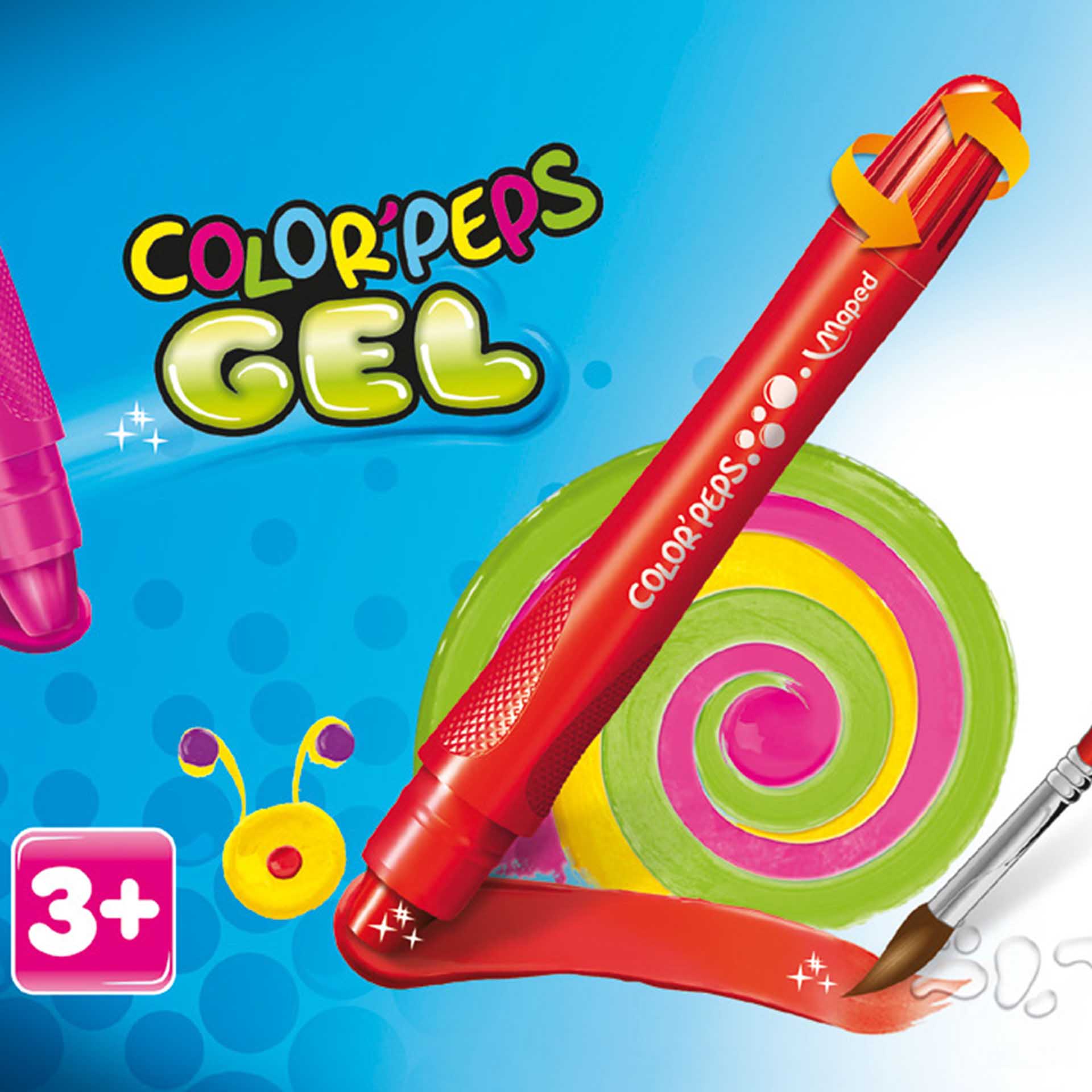 Lapis Gel Maped Color Peps 6 Cores