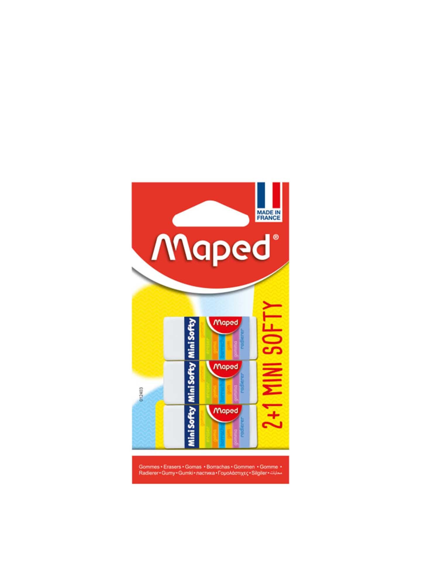 Borracha Maped Softy Mini Pack 3