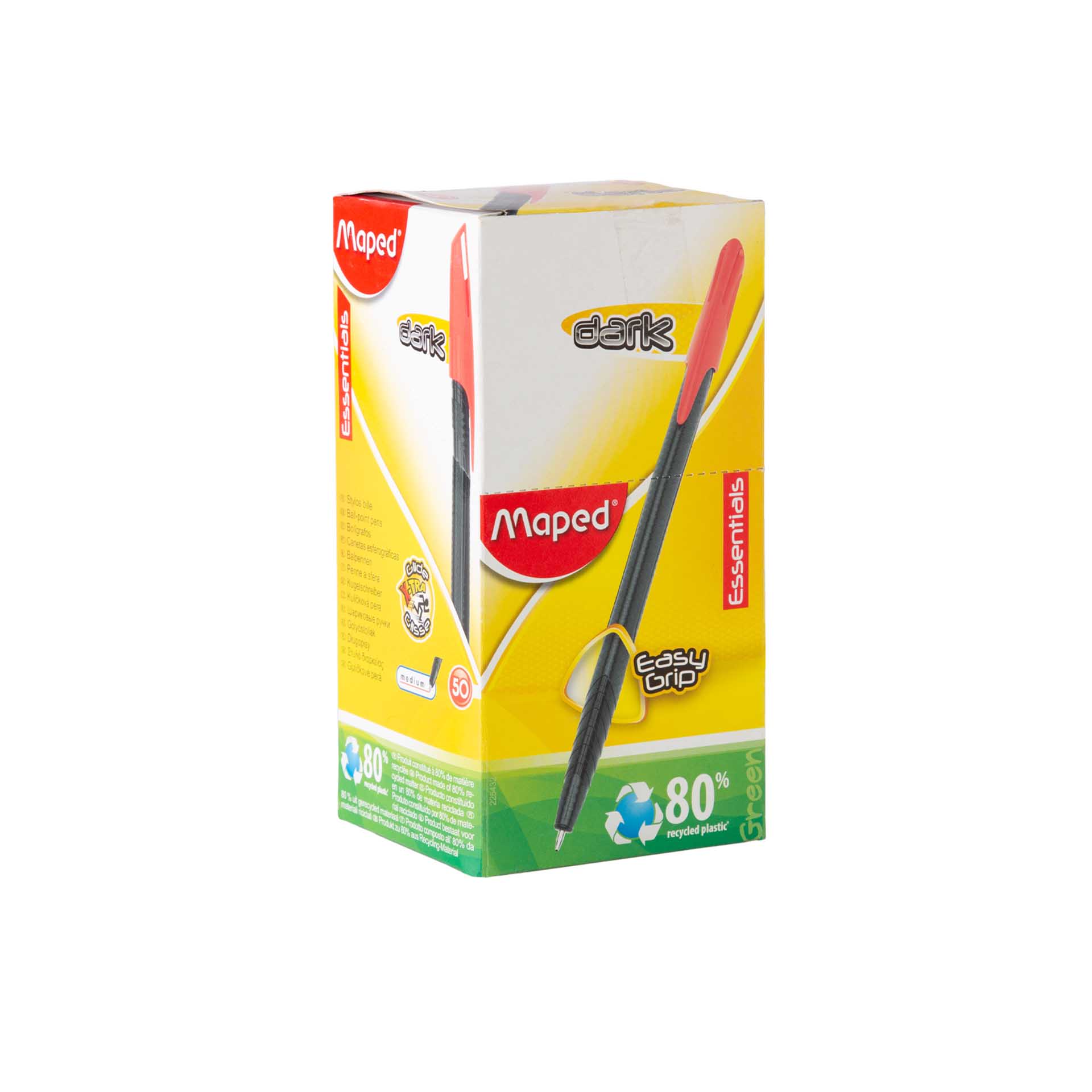 Esferográfica Maped Dark Vermelho