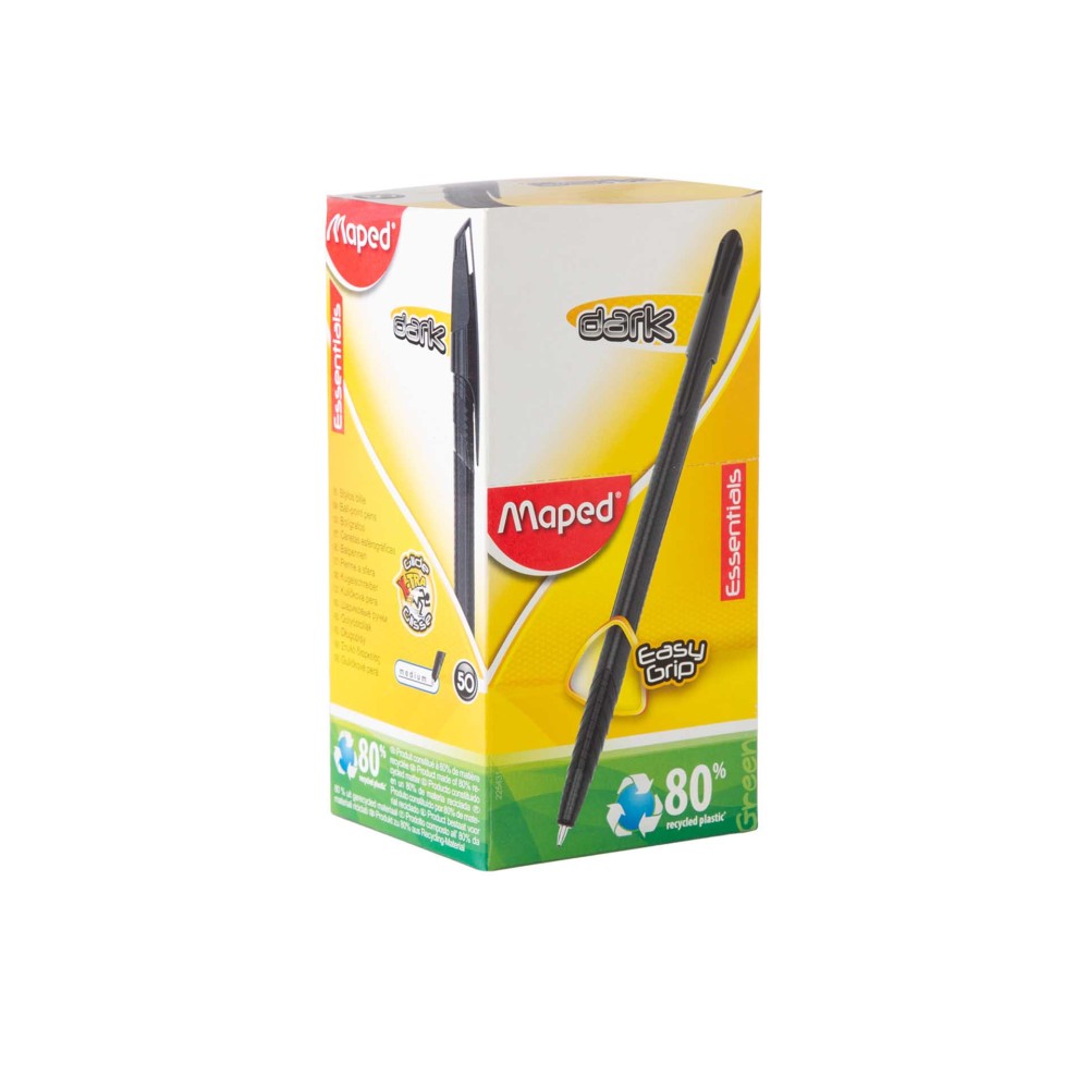 Esferográfica Maped Dark Preto