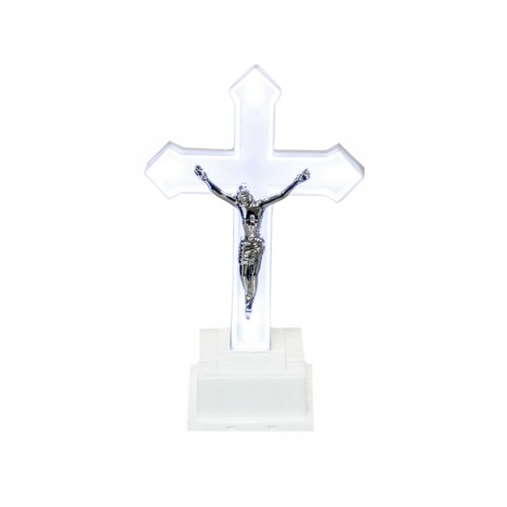 Círio Elétrico Cruz 4.5X6.5X13cm - Image product