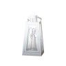 Lanterna Led Anjo Branco 10X20.5X27cm Lanterna Led Anjo Branco 10X20.5X27cm
