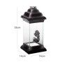 Candeeiro Roma Nossa Senhora Prateado 14X14X32cm