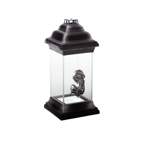 Candeeiro Roma Nossa Senhora Prateado 14X14X32cm - Image product