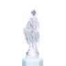 Círio Elétrico Nossa Senhora Fátima Luz Branca 5X5X18cm Círio Elétrico Nossa Senhora Fátima Luz Branca 5X5X18cm