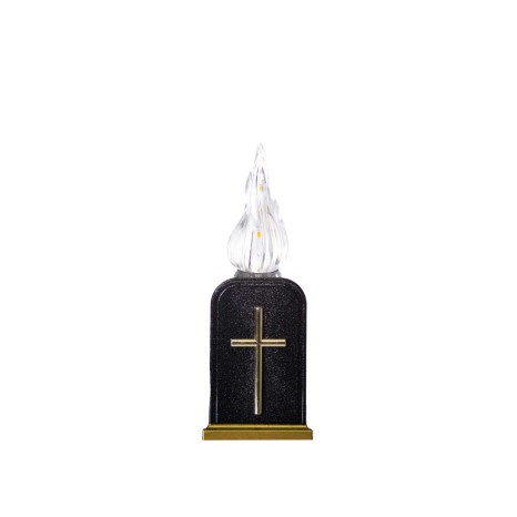 C�rio El�trico Memorial Luz Quente Intermitente Preto 6X4X16cm - Image product