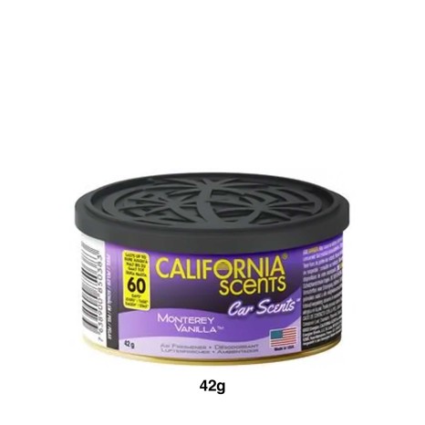 Ambientador Carro California Lata Baunilha 42gr - Image product