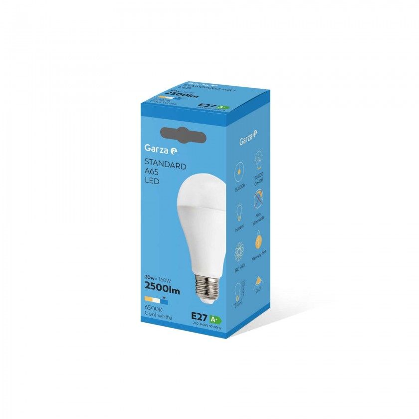 Lmpada Led Standard E27 20W Luz Fria