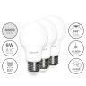 LAMPADA LED STANDARD 9W PACK 2+1