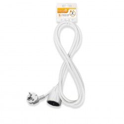Prolongador Tomada Frontal Branco 1.5mmX2m