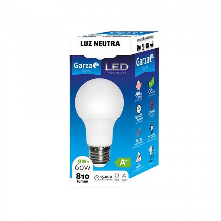 Lâmpada Led Standard E27 810Lm 40K Luz Neutra Lâmpada Led Standard E27 810Lm 40K Luz Neutra