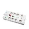 Extensão 5 Tomadas com Interruptor+Usb+Tv+Rj11 1.4M Extensão 5 Tomadas com Interruptor+Usb+Tv+Rj11 1.4M