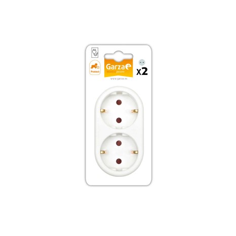 Adaptador 2 Tomadas Frontais - Image product
