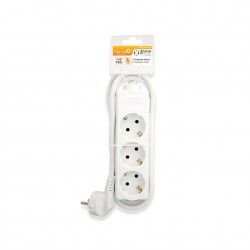 Extenso sem Interruptor 3 Tomadas Branco 1.4m