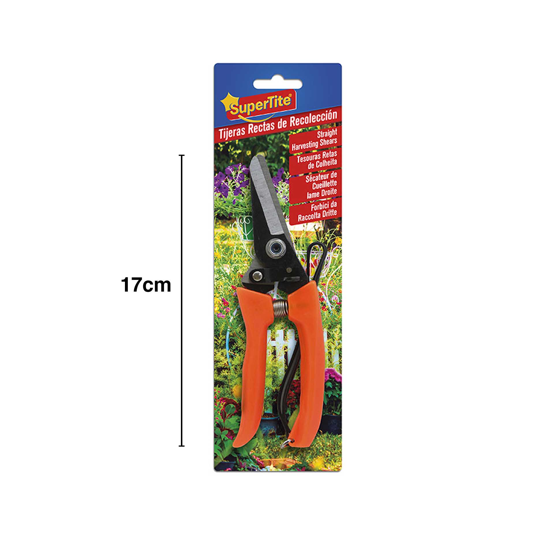 Tesoura Poda Reta 17cm