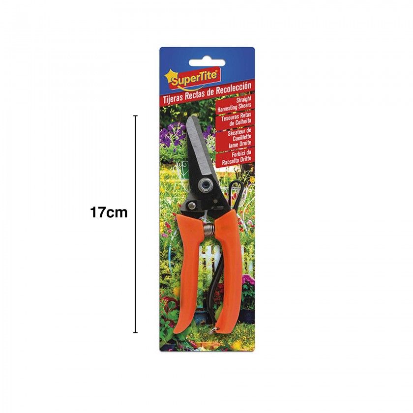 Tesoura Poda Reta 17cm Tesoura Poda Reta 17cm