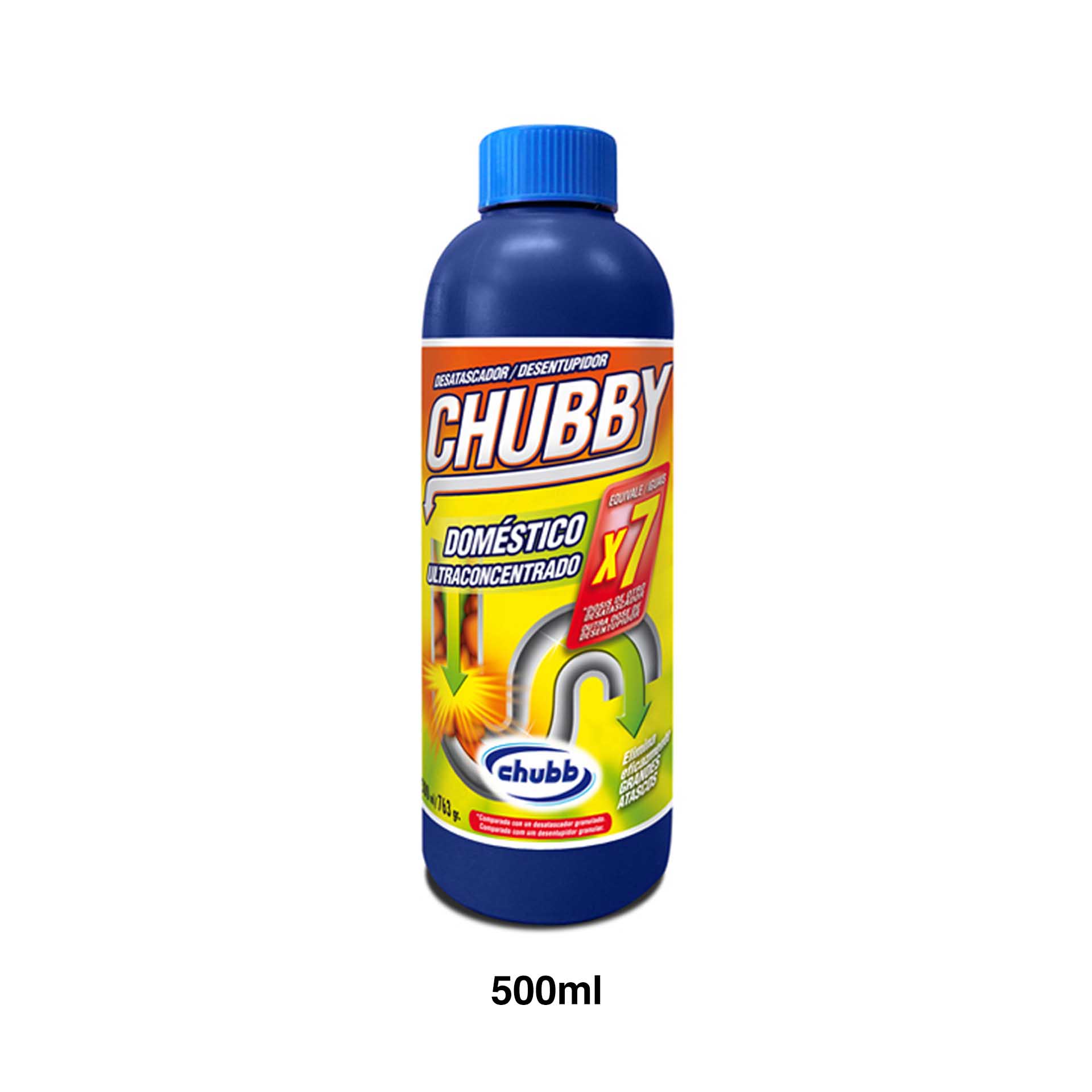 Desentupidor Canos Chubb Concentrado 500ml 763gr