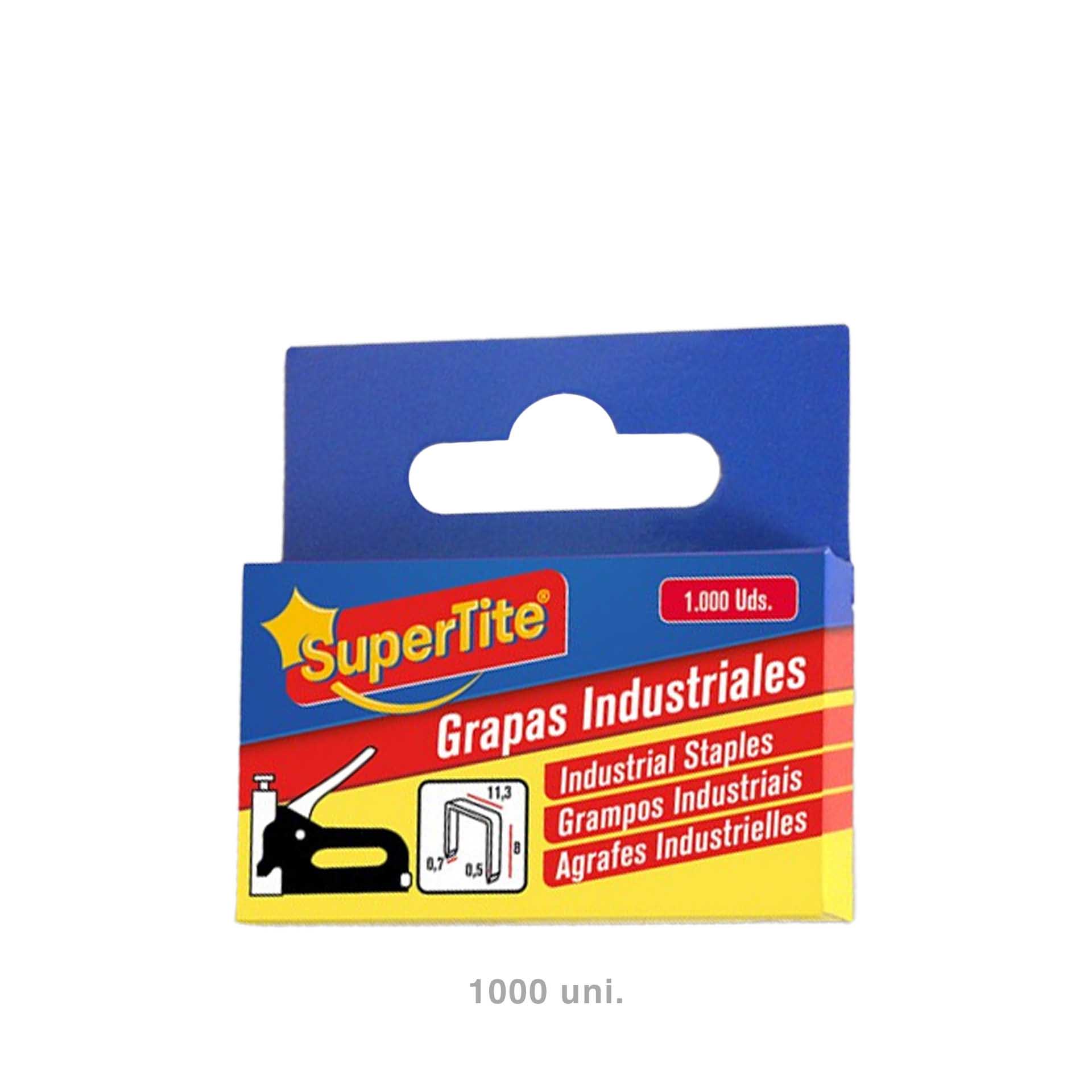 Agrafo Industrial 4-12X14mm 1000 Unidades