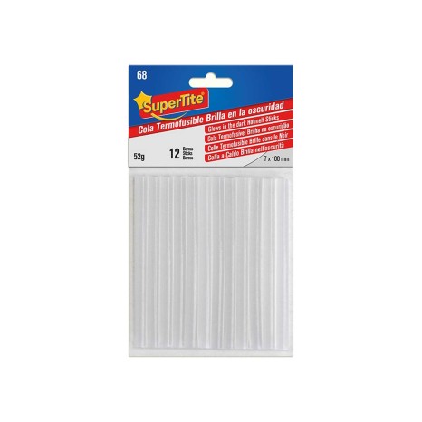 Cola Quente Supertite para Pistola Brilhante 52gr 7X100mm Pack 12 - Image product
