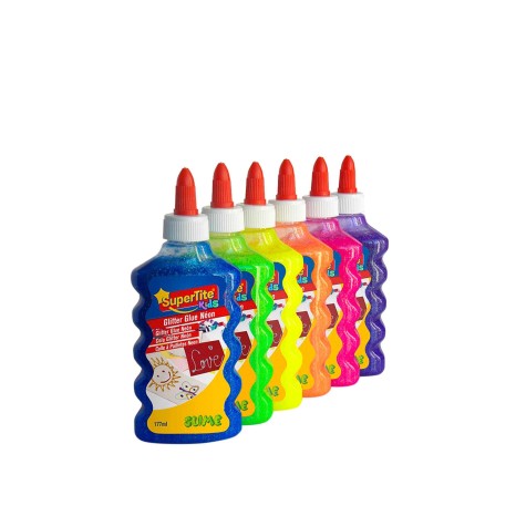 Cola Supertite Glitter Neon 177ml - Image product