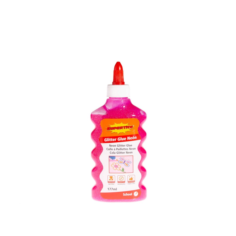 Cola Supertite Glitter Neon 177ml