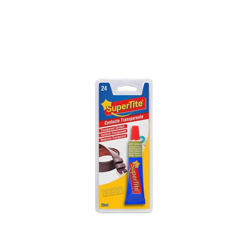 SUPERTITE COLA CONTACTO TRANSPARENTE TUBO 20ML 2424
