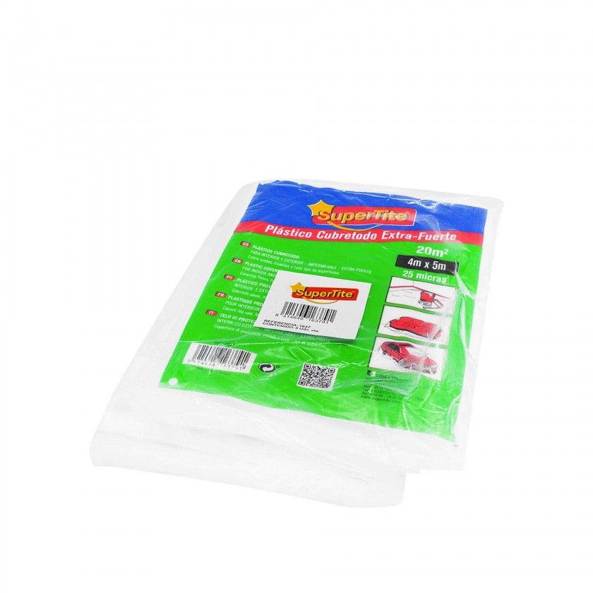 SUPERTITE PLASTICO PARA COBERTURA 20M2 4X5M PACK 25 1637 SUPERTITE PLASTICO PARA COBERTURA 20M2 4X5M PACK 25 1637
