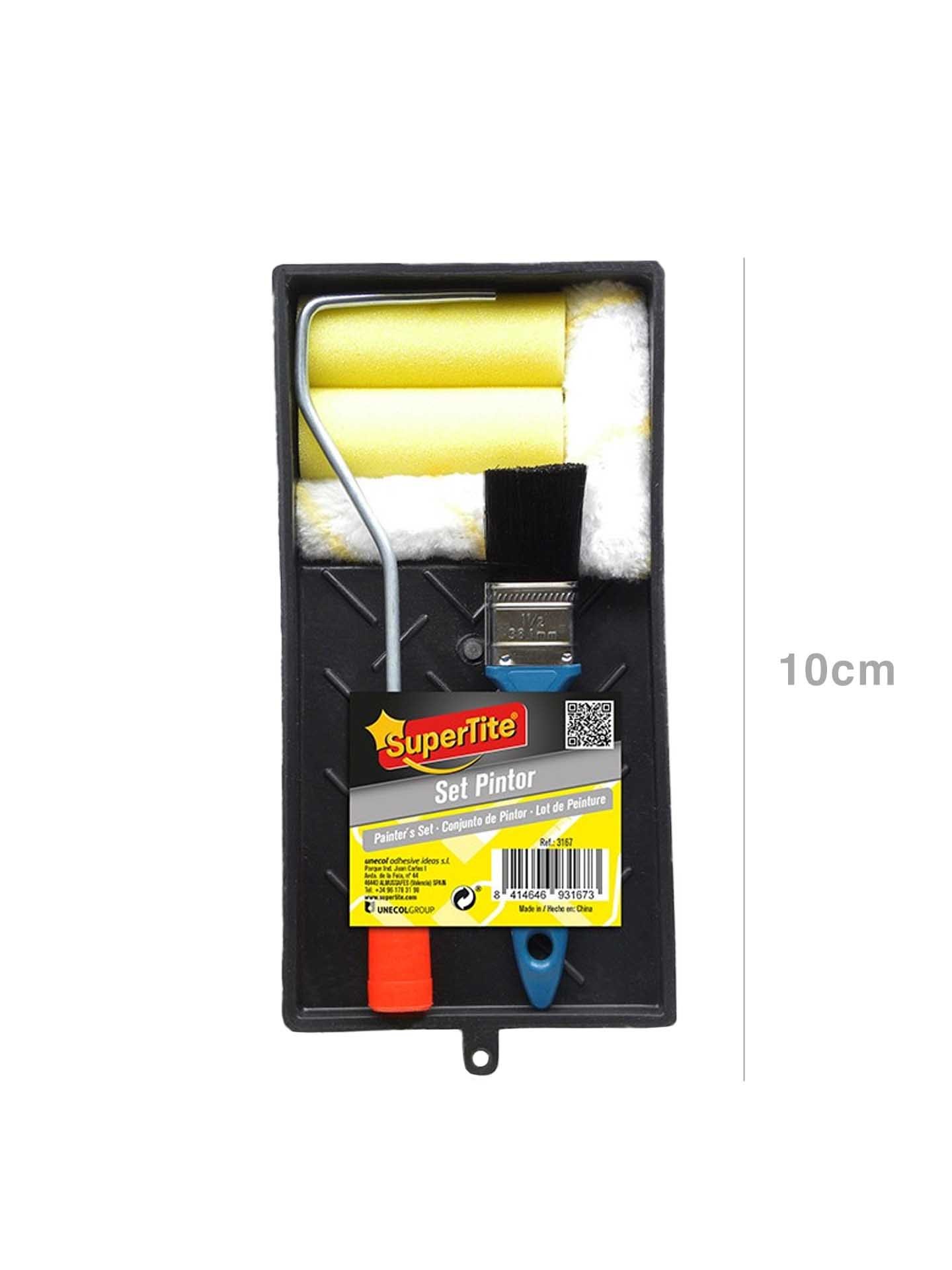 Conjunto Tabuleiro Pintura com Acessórios Supertite
