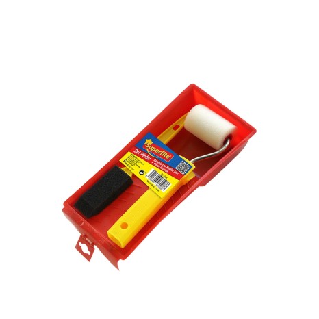 Tabuleiro Pintura Supertite + Rolo 5cm + Pincel Esponja - Image product