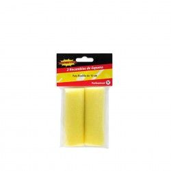 Recarga Espuma Rolo Pintura Supertite 10cm Pack 2