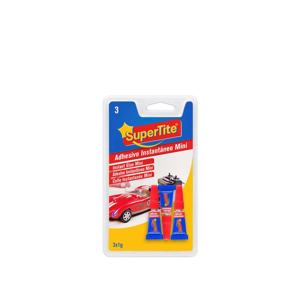 Cola Instant�nea Supertite Mini Tubo 3X1gr
