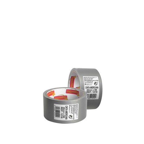 Rolo Fita Americana Supertite Cinza 48mmX5m - Image product
