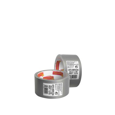 Rolo Fita Americana Supertite Cinza 48mmX5m