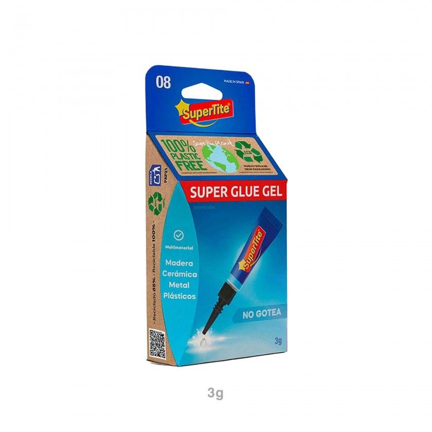 Cola Instantânea Supertite Gel 3gr Cola Instantânea Supertite Gel 3gr